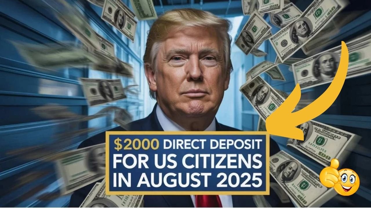 $2,000 Direct Deposit in August 2025 – IRS Payment Dates & Eligibility Explained