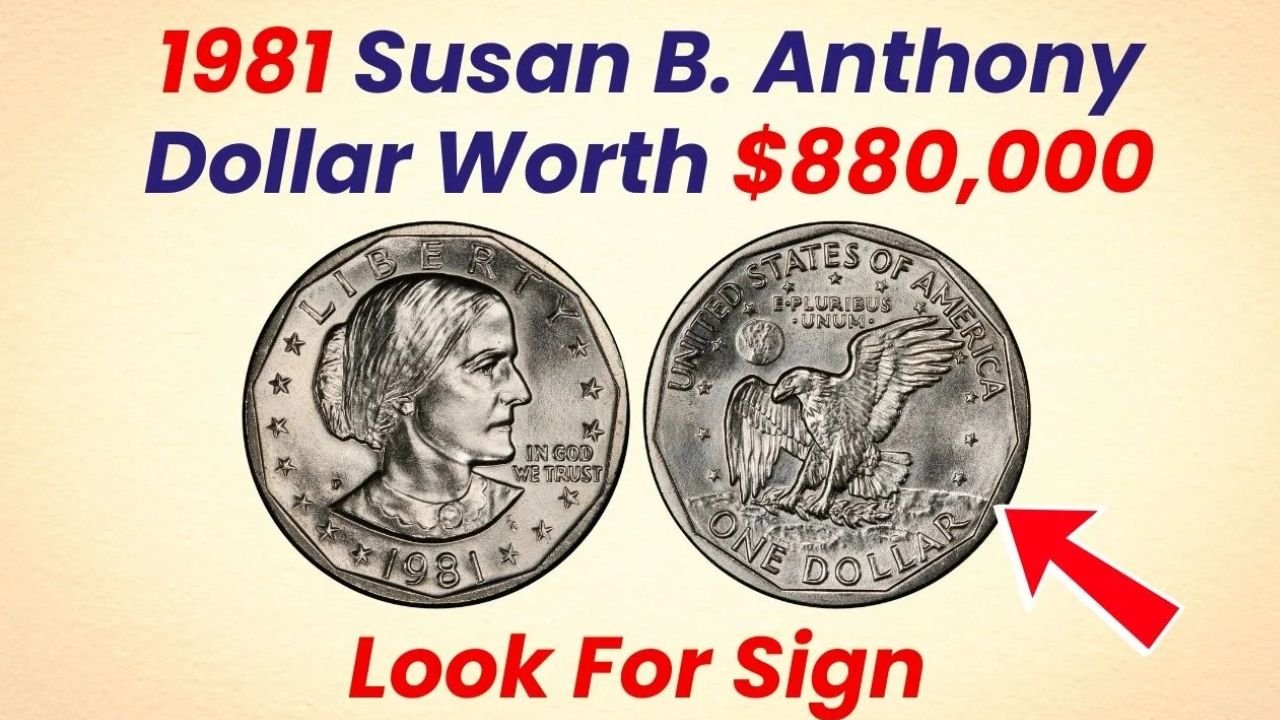 $880,000 1981 Susan B. Anthony Dollar: Is It Still in Circulation? Key Facts to Know