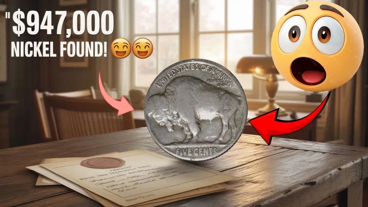 $947,000 Buffalo Nickel Without Date Discovered in an Inherited Collection