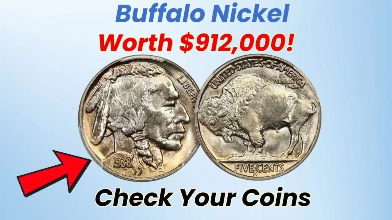 Buffalo Nickel Found in Junk Drawer – Worth $912,000! Check Your Coins Now