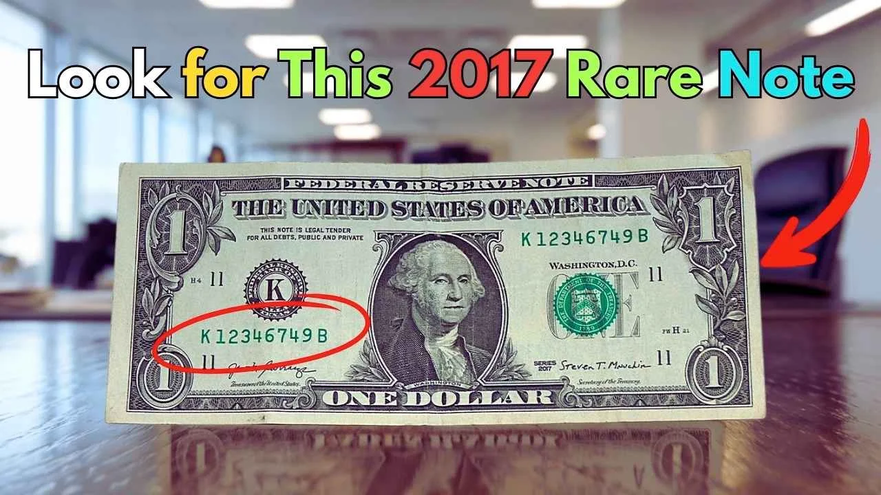 This 2017 $1 Bill Could Fetch $60,000 – Spot the Ladder Serial Number Now