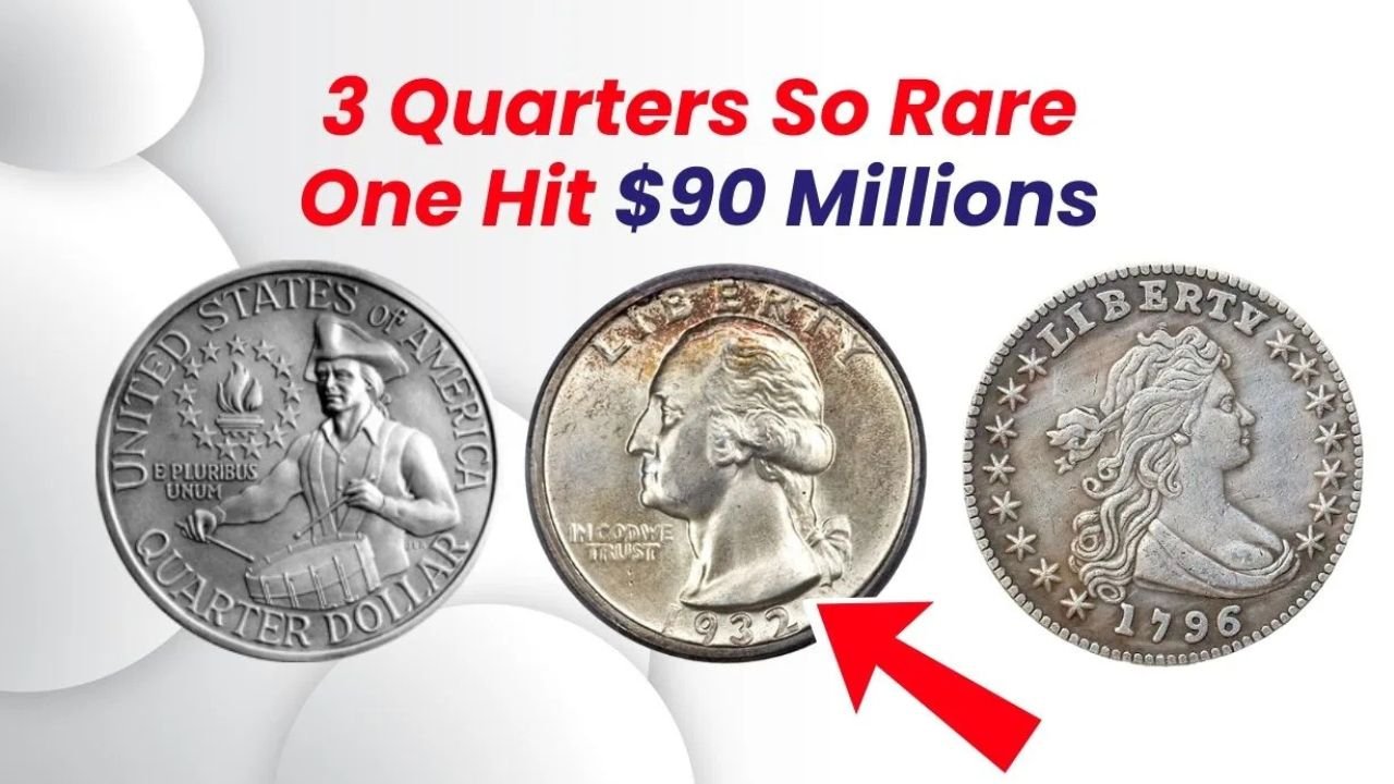 Three Rare Quarters Worth Millions One Sold for $90 Million! (1)